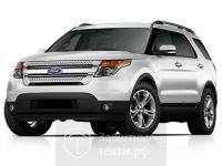Маска утеплитель радиатора СТАНДАРТ для автомобиля  Ford Explorer 2011-2016 / Форд Эксплорер 2011-2016