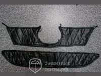 Маска утеплитель радиатора НОРМА для кроссовера Toyota Highlander / Тойота Хайлендер 2013-2017