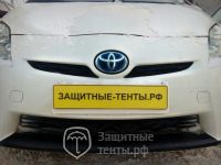 Маска утеплитель радиатора НОРМА для автомобиля Toyota Prius 30 / Тойота Приус 30 2009-2011