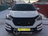 Маска утеплитель радиатора НОРМА для автомобиля Hyundai Santa Fe / Хендай Санта фе 2012-2016