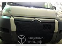 Маска утеплитель радиатора СТАНДАРТ для автомобиля Citroen Jumper / Ситроен Джампер 2006-2014