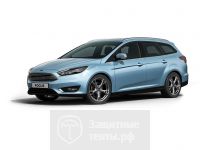 Маска утеплитель радиатора СТАНДАРТ для автомобиля  Ford Focus 3 2004-2007 / Форд Фокус 2004-2007
