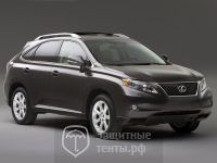 Маска утеплитель радиатора НОРМА  для автомобиля Lexus RX 350 2008-2012 / Лексус РХ 350 2008-2012