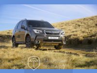 Маска утеплитель радиатора СТАНДАРТ для автомобиля Subaru Forester / Субару Форестер 2016-2019