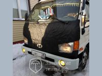 Маска утеплитель радиатора СТАНДАРТ для грузовика Hyundai HD72/ Хундай/Хендай ХД72 2010-2015 г.