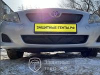 Маска утеплитель радиатора СТАНДАРТ для автомобиля Toyota Corolla / Тойота Королла 2006-2010 (E150)