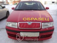 Маска утеплитель радиатора НОРМА для автомобиля Skoda Octavia / Шкода Октавия 2013-2017