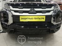 Маска утеплитель радиатора СТАНДАРТ для внедорожника Mitsubishi ASX / Мицубиси АСХ 2020 - н.в. (I Рестайлинг 3)