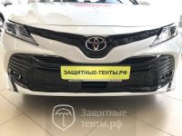 Маска утеплитель радиатора СТАНДАРТ для автомобиля Toyota Camry / Тойота Камри (2017 - н.в.)