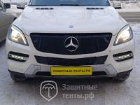 Маска утеплитель радиатора НОРМА для автомобиля Mercedes-Benz M-Class / Мерседес М-класс (2011 - 2015)