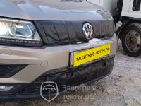 Маска утеплитель радиатора НОРМА для автомобиля Volkswagen Tiguan / Фольксваген Тигуан (2016 - 2021)