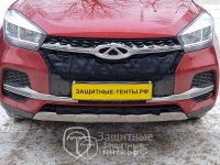 Маска утеплитель радиатора СТАНДАРТ для автомобиля Chery Tiggo 4 / Черри Тиго 4 (2018 - н.в.)