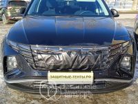 Маска утеплитель радиатора НОРМА для автомобиля Hyundai Tucson / Хендай Туссан (2020 - н.в.)
