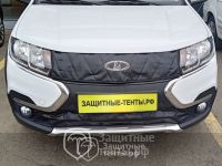 Маска утеплитель радиатора НОРМА для автомобиля Lada Largus Cross / Лада Ларгус Кросс 2021 - н.в.