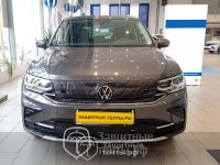 Маска утеплитель радиатора НОРМА для автомобиля Volkswagen Tiguan / Фольксваген Тигуан (2020 - н.в.)