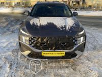 Маска утеплитель радиатора НОРМА для автомобиля Hyundai Santa Fe / Хендай Санта Фе (2020 - н.в.)