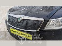 Маска утеплитель радиатора НОРМА для автомобиля Skoda Octavia / Шкода Октавиа (2008 - 2013)