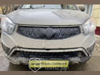 Маска утеплитель радиатора СТАНДАРТ для автомобиля SsangYong Actyon / Санг Енг Актион (2013-2021)