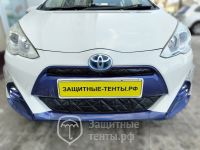 Маска утеплитель радиатора СТАНДАРТ для автомобиля Toyota Aqua / Тойота Аква (2014 - 2017)