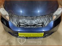 Маска утеплитель радиатора НОРМА для автомобиля Honda Freed / Хонда Фрид (2008 - 2011)