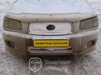 Маска утеплитель радиатора ПРЕМИУМ для автомобиля Subaru Forester / Субару Форестер (2002 - 2005)